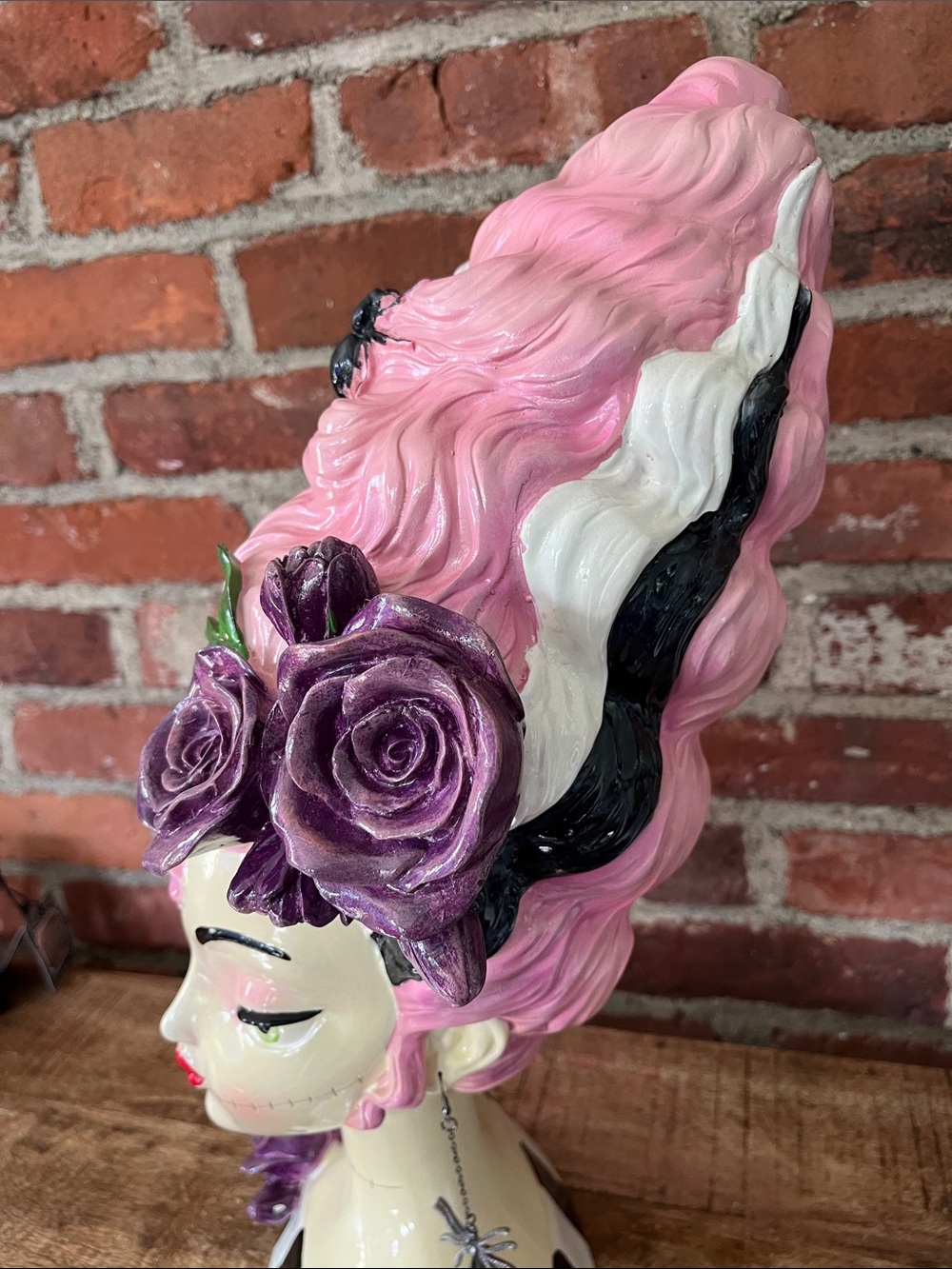 Bella lux bride of Frankenstein bust - Picture 4 of 16